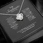 My Missing Piece  Necklace | Best Gift for Soulmate | Best Gift for Wife | Best Gift from Lover | Love Knot Necklace
