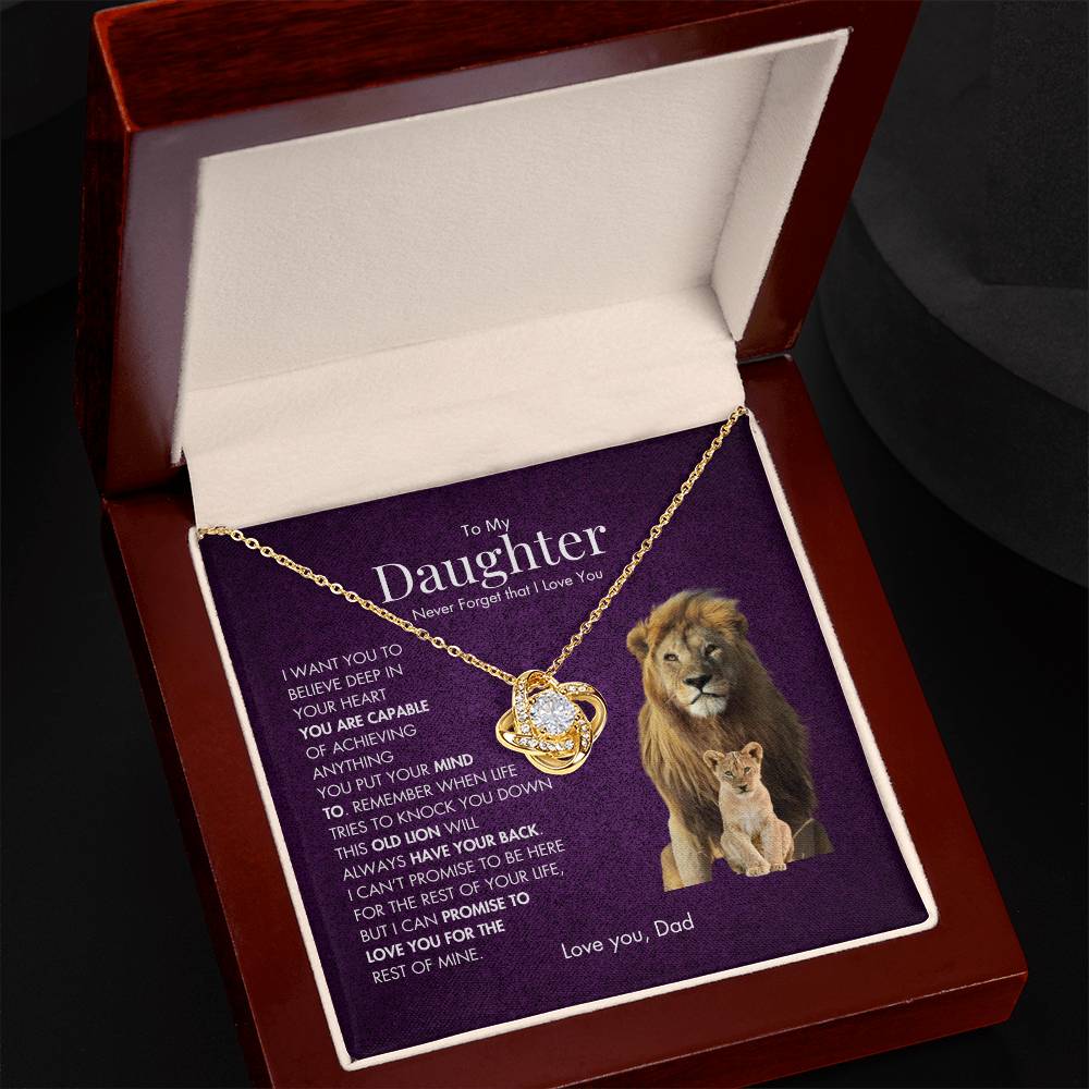 Fathers Loving intention Necklace |  Best gift for Daughter | Dad gift to daughter | Best Gift for daughters birthday | Best gift for daughter graduation | Best Jewelry gift from dad