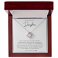 To My Beautiful Daughter | Best Gift for Daughter | Gift for daughters | Best gift for Graduation | Best Jewelry gift for Birthdays |  Love Knot Necklace