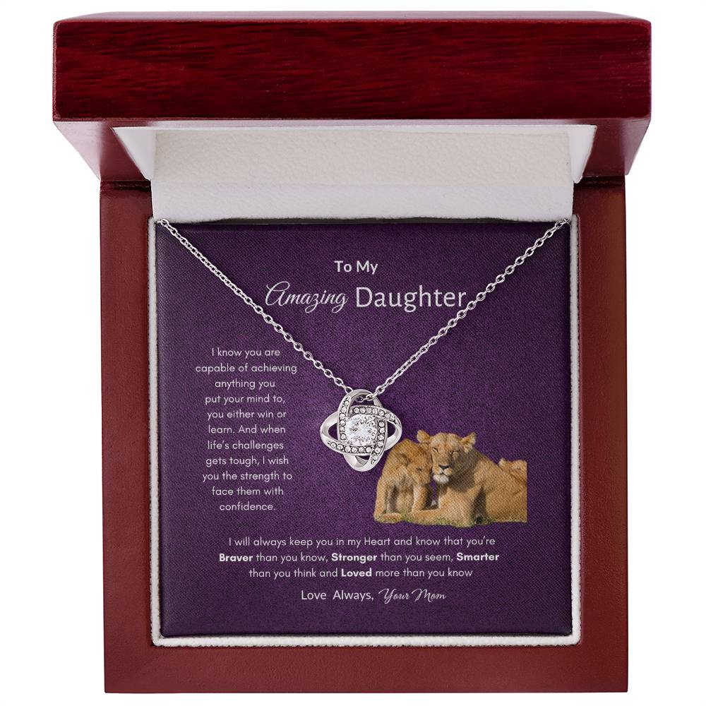 Amazing Daughter Necklace | Best gift for Daughter | Best gift from Mother | Jewelry Gift for Daughter | Jewelry Gift from Mom
