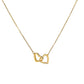 Everlasting Love Necklace | Dad gift to daughter | Best gift for Daughter | Interlocking Heart Necklace