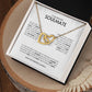 To My Soulmate | Interlocking heart Necklace | Best gift for Wife | Best Gift for Spouse | Best Gift for Wedding Anniversary | Best gift to say I love you🫶🥰