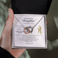 Everlasting Love Necklace | Dad gift to daughter | Best gift for Daughter | Interlocking Heart Necklace
