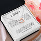 To My Soulmate | Interlocking heart Necklace | Best gift for Wife | Best Gift for Spouse | Best Gift for Wedding Anniversary | Best gift to say I love you🫶🥰