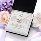 To My Lovely Mom | Interlocking Heart Necklace | Best Gift for Mothers day | Gift for Mom