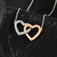Everlasting Love Necklace | Dad gift to daughter | Best gift for Daughter | Interlocking Heart Necklace