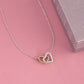 To My Lovely Mom | Interlocking Heart Necklace | Best Gift for Mothers day | Gift for Mom