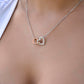 To My Daughter | Interlocking Hearts Necklace | Best gift for daughter | Best gift for daughters birthday | Best gift for daughters graduation | Best gift from Dad ❤️👨‍👧