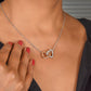 To My Wife  | Interlocking Heart  Necklace | Best Gift for Wife | Best Gift for Spouse | Best Gift for Marriage Anniversary | Best Gift for Lovers 💞👩‍❤️‍💋‍👨