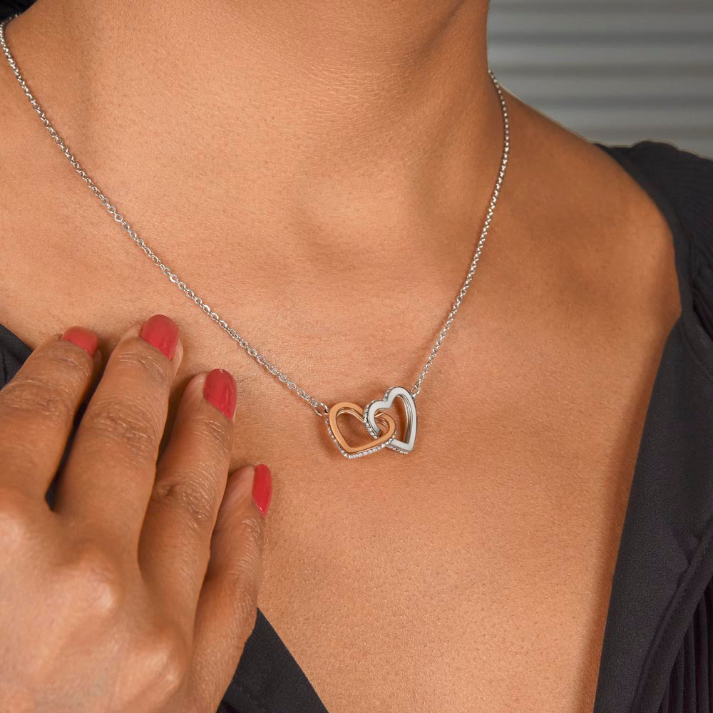 To My Wife  | Interlocking Heart  Necklace | Best Gift for Wife | Best Gift for Spouse | Best Gift for Marriage Anniversary | Best Gift for Lovers 💞👩‍❤️‍💋‍👨