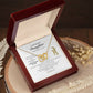 Everlasting Love Necklace | Dad gift to daughter | Best gift for Daughter | Interlocking Heart Necklace