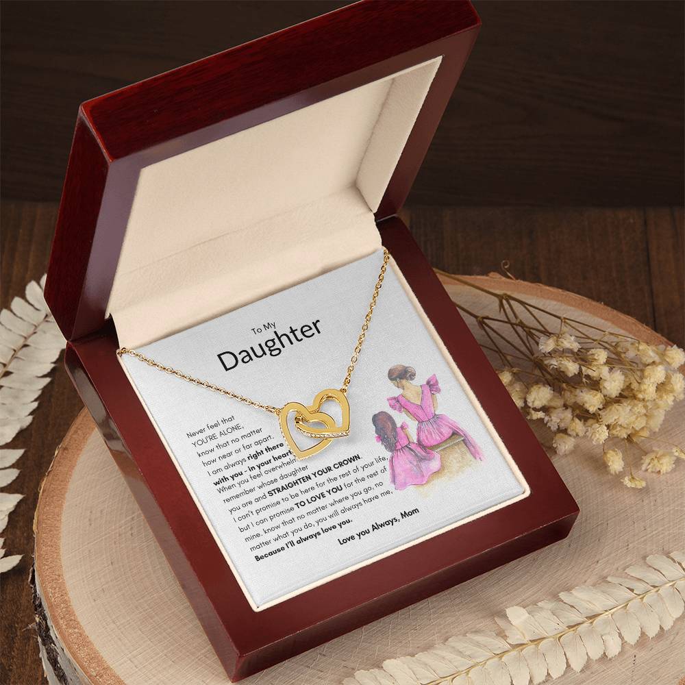 Moms Promise Necklace | Best Gift for Daughter | Best gift for daughters birthday | Best Gift for daughter graduation | Best gift from Mom | Best Jewelry gift for daughter