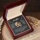 To My Daughter | Interlocking Hearts Necklace | Best gift for daughter | Best gift for daughters birthday | Best gift for daughters graduation | Best gift from Dad ❤️👨‍👧