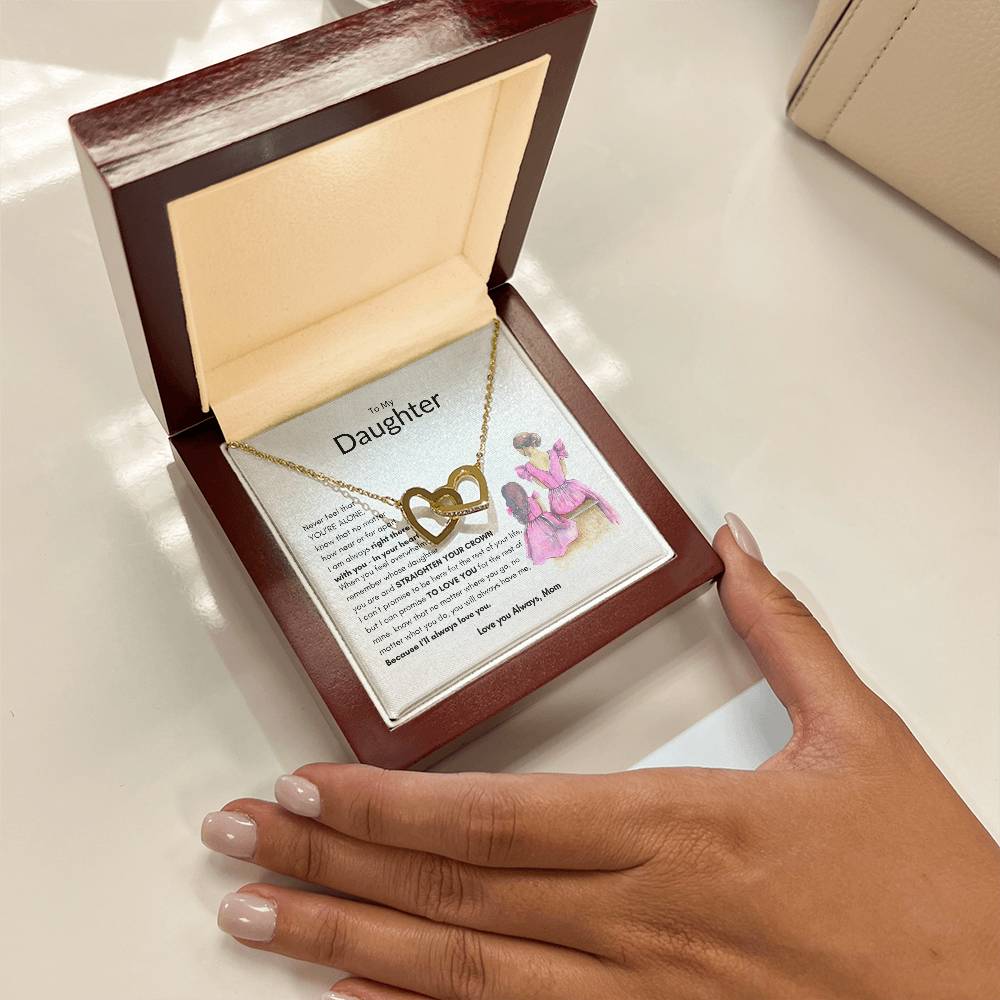 Moms Promise Necklace | Best Gift for Daughter | Best gift for daughters birthday | Best Gift for daughter graduation | Best gift from Mom | Best Jewelry gift for daughter