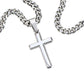 Proud Dad Necklace | Best gift for Son | Best Gift from Dad | Faith Cross Necklace