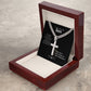 Prayerful Son Necklace | Best gift for Son | Best gift from Dad | Artisan Cross Necklace on Cuban chain