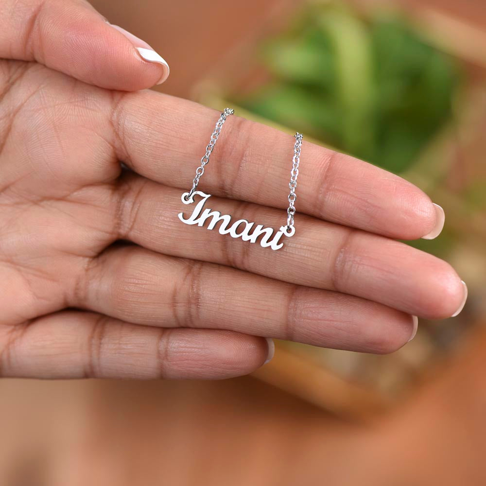 Custom Name Necklace for Daughter | Specific Daughter name Necklace | Custom Gift Necklace for daughter