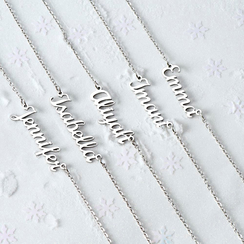 Custom Name Necklace for Daughter | Specific Daughter name Necklace | Custom Gift Necklace for daughter