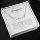 To My Daughter Necklace | Best personalized gift for daughter | Personalized name necklace | Best Gift for Daughter | Best gift from Mom