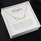 To My Daughter Necklace | Best personalized gift for daughter | Personalized name necklace | Best Gift for Daughter | Best gift from Mom