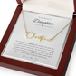 To My Daughter Necklace | Best personalized gift for daughter | Personalized name necklace | Best Gift for Daughter | Best gift from Mom