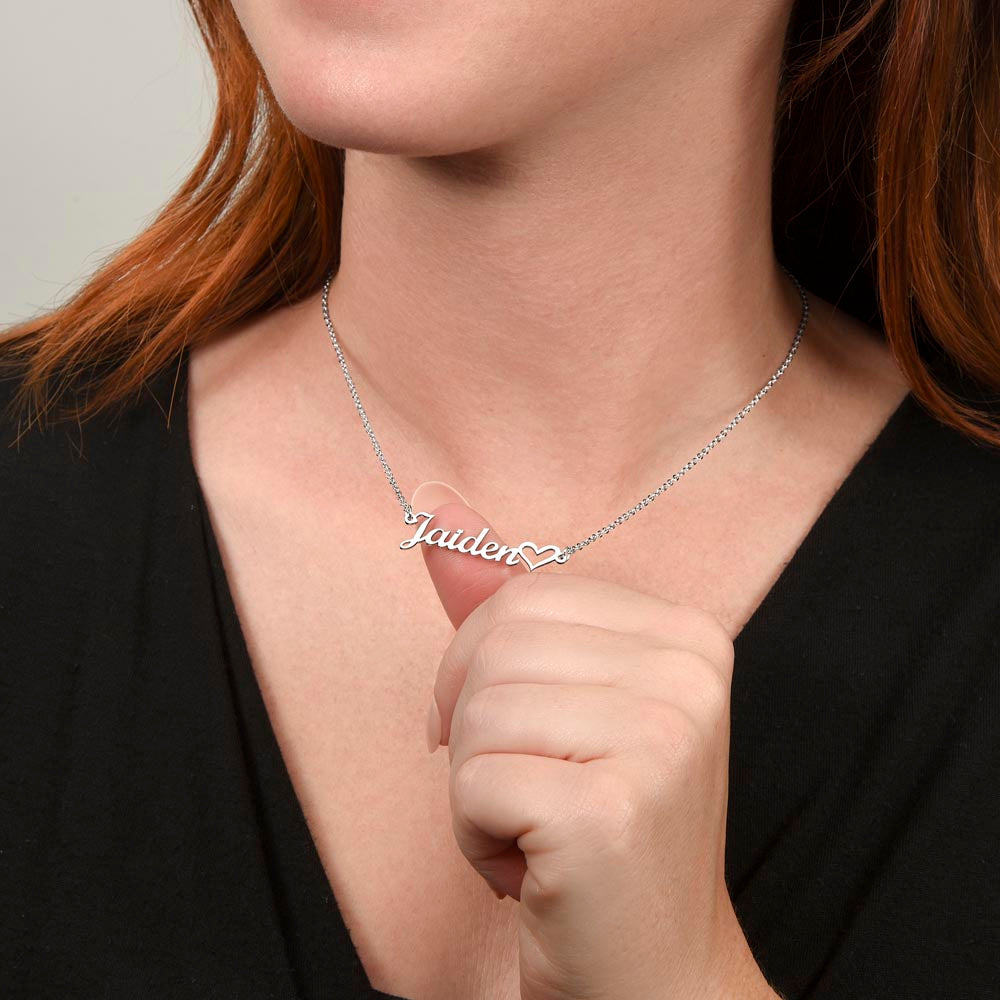 To My Daughter Name Necklace | Personalized gift for daughter | Best personalized Jewelry for daughter | Best Jewelry gift for daughter | Best personalized jewelry gift | Best gift from Dad