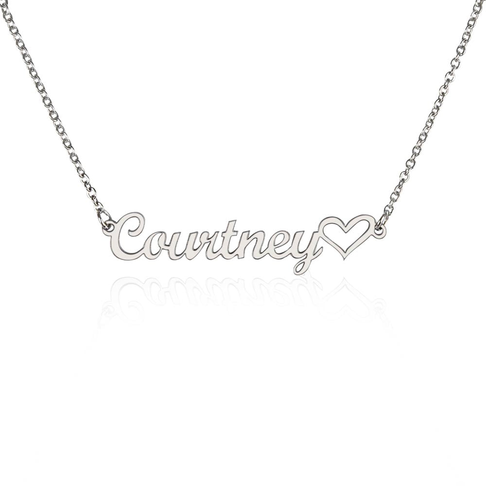 To My Daughter Name Necklace | Personalized gift for daughter | Best personalized Jewelry for daughter | Best Jewelry gift for daughter | Best personalized jewelry gift | Best gift from Dad