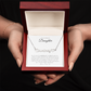 To My Daughter Name Necklace | Personalized gift for daughter | Best personalized Jewelry for daughter | Best Jewelry gift for daughter | Best personalized jewelry gift | Best gift from Dad