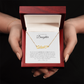 To My Daughter Name Necklace | Personalized gift for daughter | Best personalized Jewelry for daughter | Best Jewelry gift for daughter | Best personalized jewelry gift | Best gift from Dad