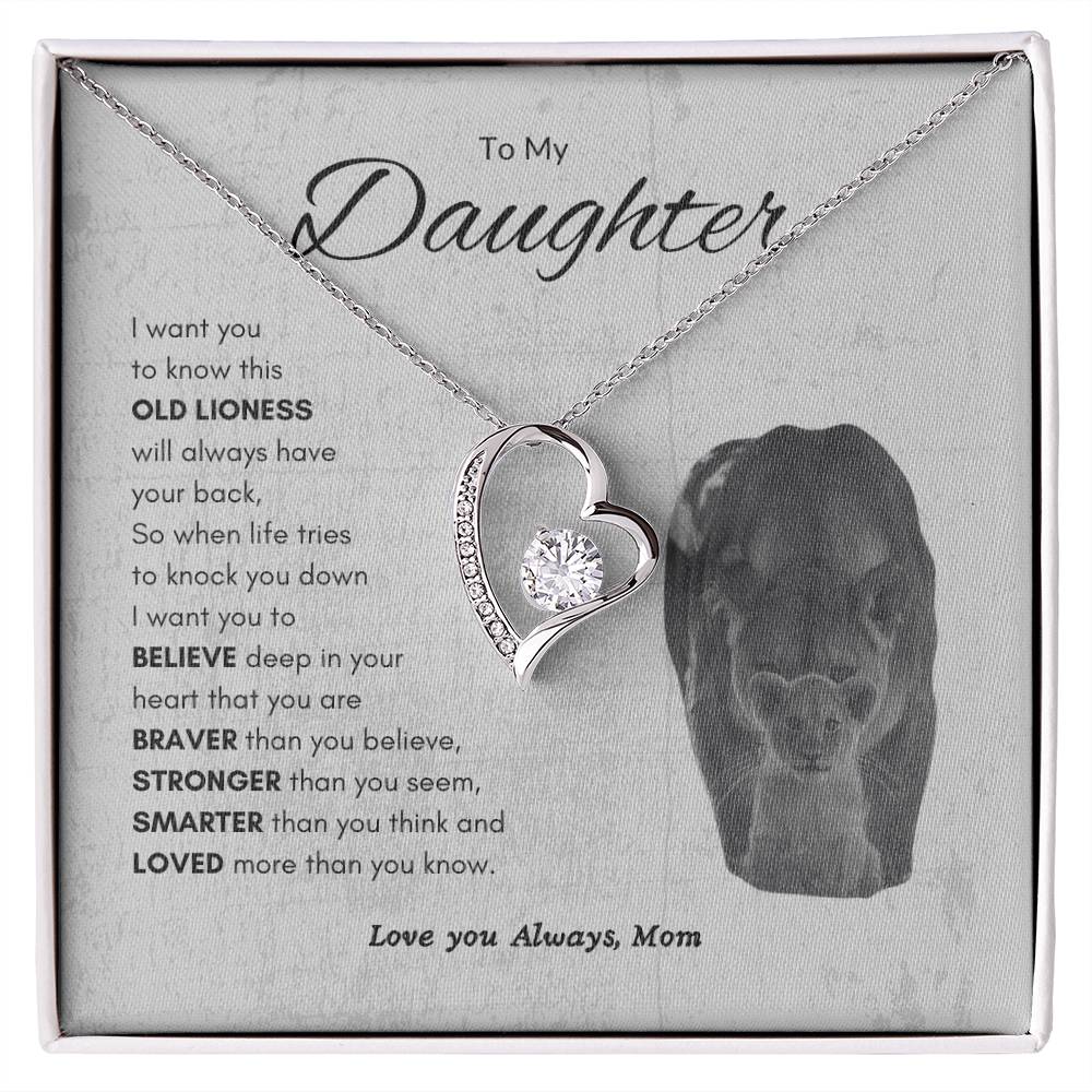 Protective Love | Forever Love Necklace | Best gift for daughter | Best gift for daughters birthday | Best gift for daughters graduation | Best gift from Mom ❤️👩‍👧