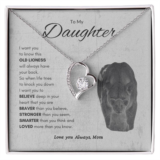 Protective Love | Forever Love Necklace | Best gift for daughter | Best gift for daughters birthday | Best gift for daughters graduation | Best gift from Mom ❤️👩‍👧