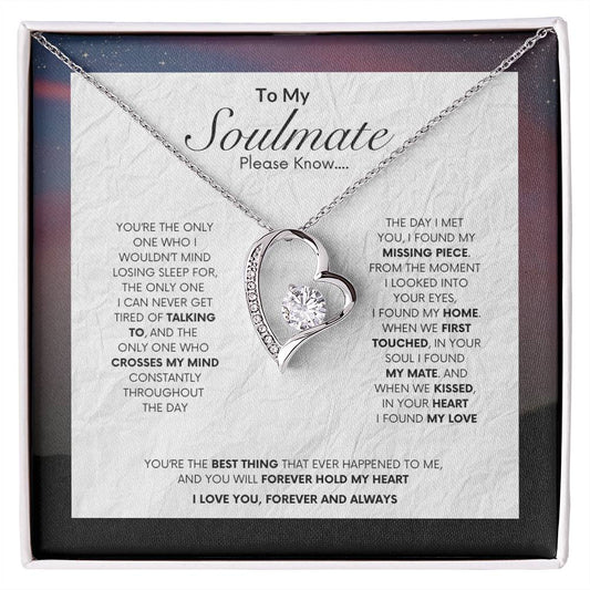 Eternally Devoted Necklace | Best Gift for Soulmate | Best Gift for Wife | Best Gift for Husband