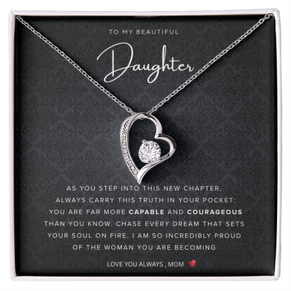 To my Beautiful Daughter | gift for Mom | Gift for daughter | Best Jewelry gift for daughter | Best Jewelry gift from Mom 👩‍👧