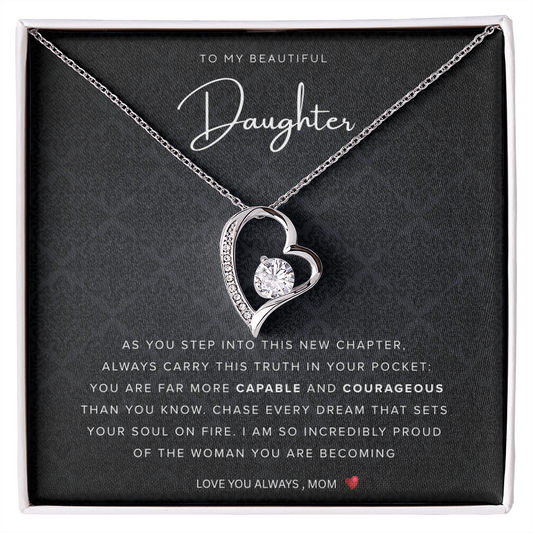 To my Beautiful Daughter | gift for Mom | Gift for daughter | Best Jewelry gift for daughter | Best Jewelry gift from Mom 👩‍👧