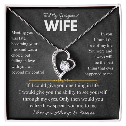 To my Gorgeous Wife | Best Jewelry gift for Wife | Best Gift from Husband | Best Jewelry gift for Wife | Best Gift for Wedding anniversary