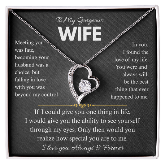 To my Gorgeous Wife | Best Jewelry gift for Wife | Best Gift from Husband | Best Jewelry gift for Wife | Best Gift for Wedding anniversary