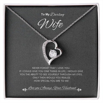 My Treasured Wife Necklace | Forever Love Necklace | Best gift for Wife | Best Gift for Spouse | Best Gift for Soulmate | Best Gift for Wedding anniversary 👩‍❤️‍💋‍👨💞