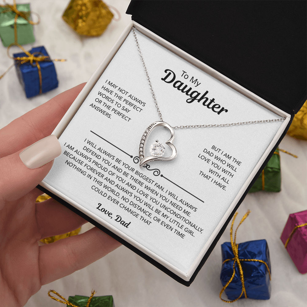 To My Daughter Necklace | Best gift for daughter | Best Jewelry gift for daughter | Jewelry gift from Dad