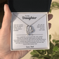 To My Daughter Necklace | Best gift for daughter | Best Jewelry gift for daughter | Jewelry gift from Dad
