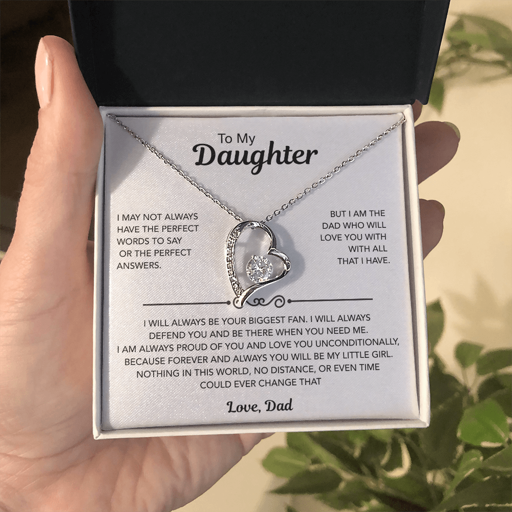 To My Daughter Necklace | Best gift for daughter | Best Jewelry gift for daughter | Jewelry gift from Dad
