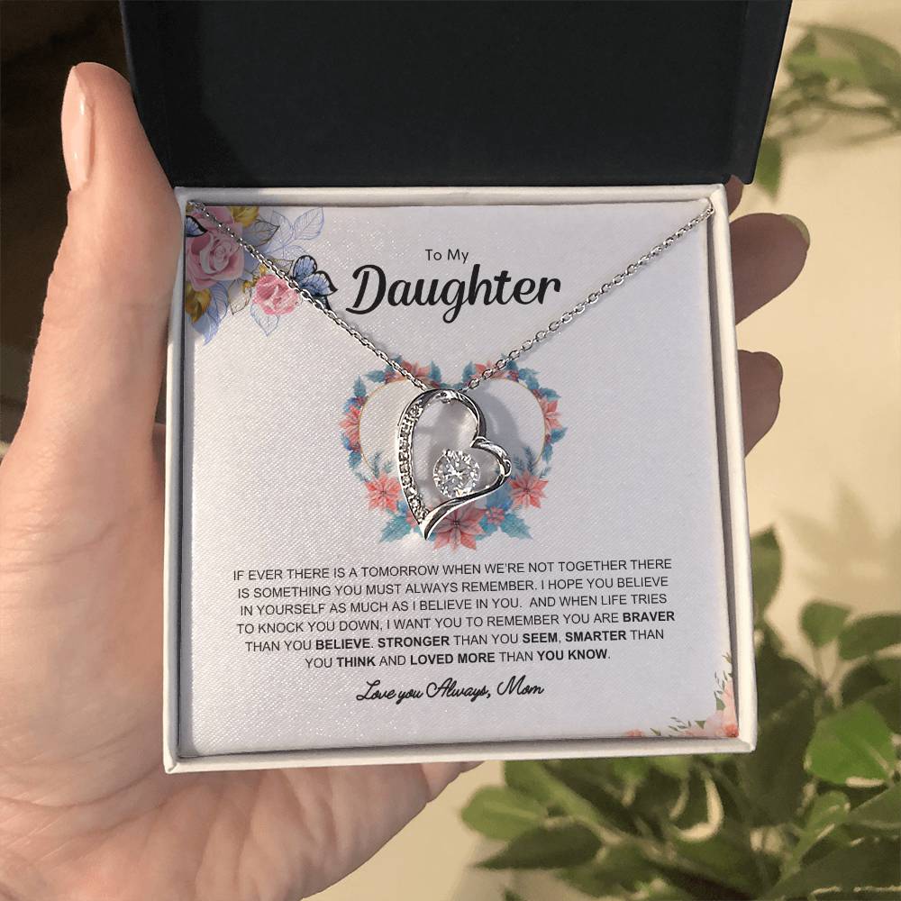 To My Daughter | Forever Love Necklace | Best gift for daughter | Best gift for daughters birthday | Best gift for daughters graduation | Best gift from Mom 👩‍👧❤️
