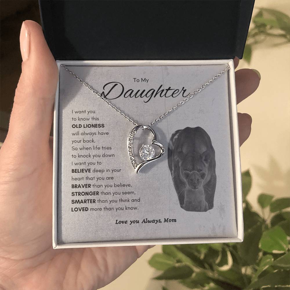 Protective Love | Forever Love Necklace | Best gift for daughter | Best gift for daughters birthday | Best gift for daughters graduation | Best gift from Mom ❤️👩‍👧