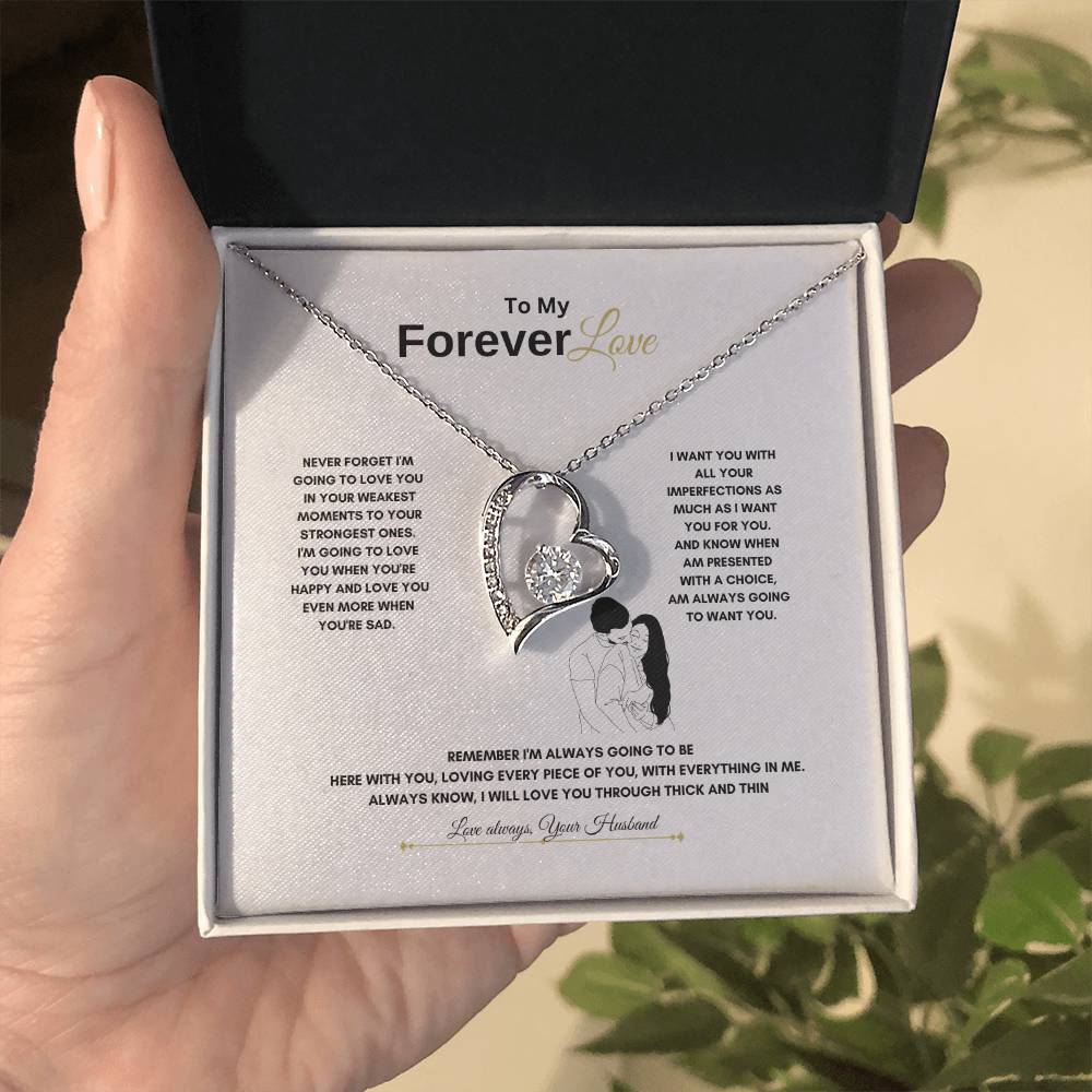My Forever Love Necklace | Best Gift for Wife | Best Gift from Husband | Best Gift for Anniversary | Best gift for spouse | Best Gift for Soulmate | Best gift for Couples