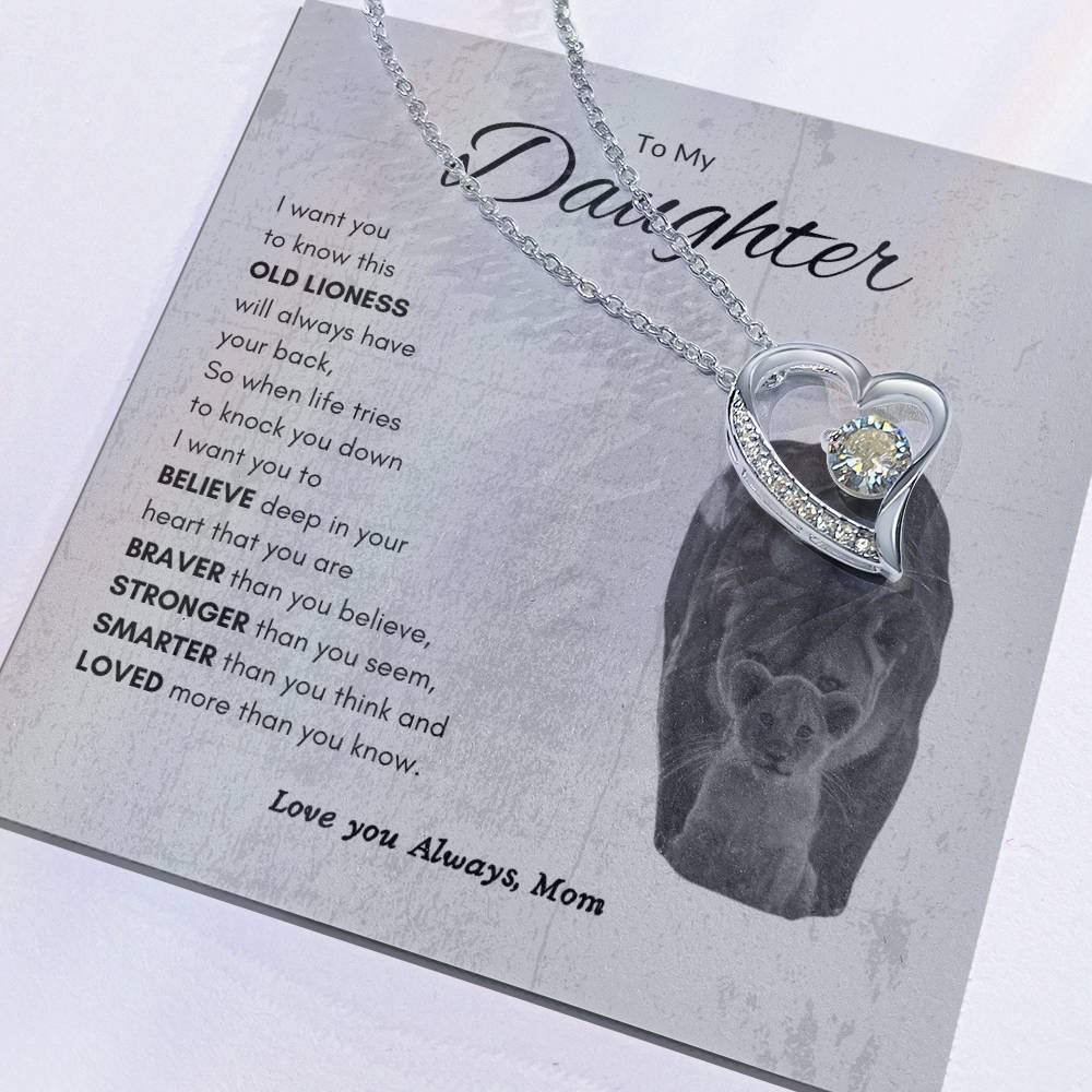 Protective Love | Forever Love Necklace | Best gift for daughter | Best gift for daughters birthday | Best gift for daughters graduation | Best gift from Mom ❤️👩‍👧