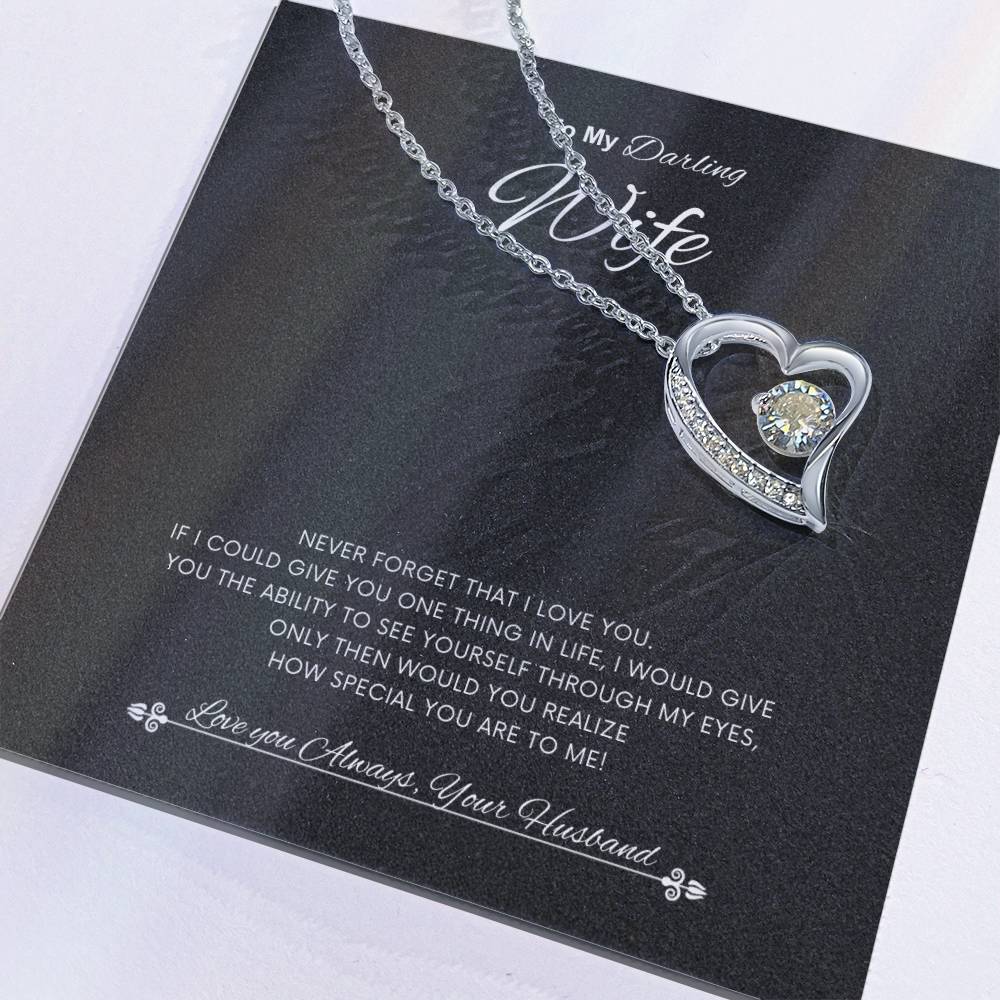 My Treasured Wife Necklace | Forever Love Necklace | Best gift for Wife | Best Gift for Spouse | Best Gift for Soulmate | Best Gift for Wedding anniversary 👩‍❤️‍💋‍👨💞