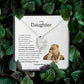 Fathers Intent Necklace | Gift for Daughter | Best Gift for daughters birthday | Gift from dad