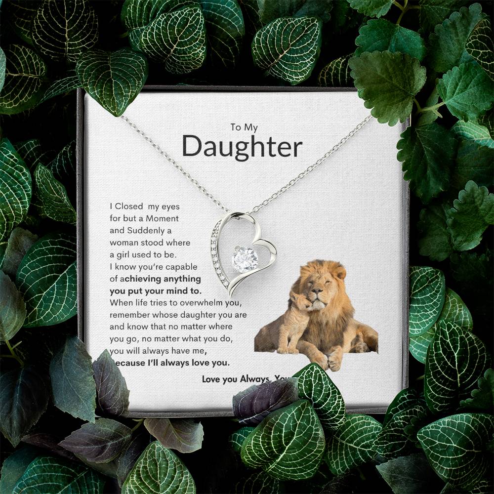 Fathers Intent Necklace | Gift for Daughter | Best Gift for daughters birthday | Gift from dad