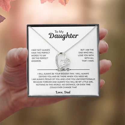 To My Daughter Necklace | Best gift for daughter | Best Jewelry gift for daughter | Jewelry gift from Dad