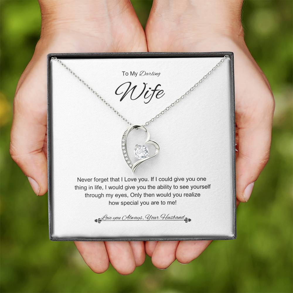 My Beloved Necklace Forever Love Necklace Best gift for Wife Best Gift for Spouse Best Gift for Soulmate Best Gift for Wedding anniversary