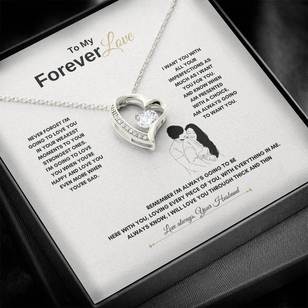 My Forever Love Necklace | Best Gift for Wife | Best Gift from Husband | Best Gift for Anniversary | Best gift for spouse | Best Gift for Soulmate | Best gift for Couples